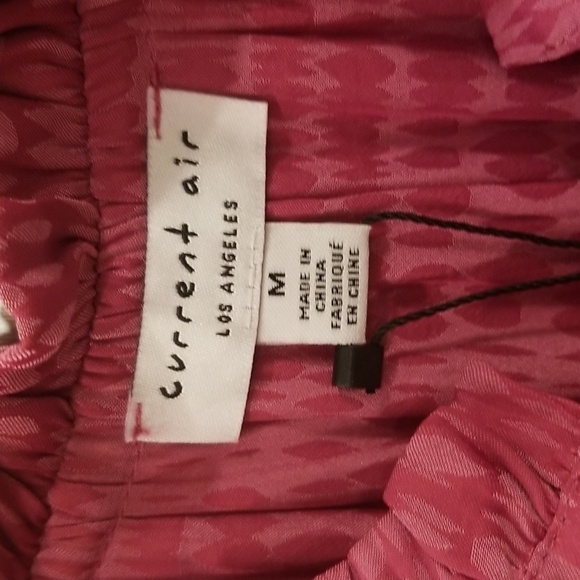 💕CURRENT AIR💕 Maude Pleated Skirt Mini Dress  ~ Raspberry Pink Medium M NWT - Picture 7 of 14